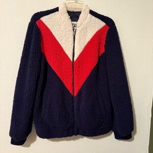 UGG Annalise Teddy Zip Up Jacket S